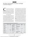 Prevalence and Etiology of Central Centrifugal Cicatricial Alopecia