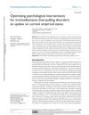 Optimizing Psychological Interventions for Trichotillomania: An Update on Current Empirical Status