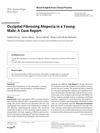 Occipital Fibrosing Alopecia in a Young Male: A Case Report