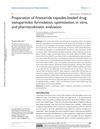 Preparation of finasteride capsules-loaded drug nanoparticles: formulation, optimization, in vitro, and pharmacokinetic evaluation