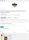 Newly formed Asian Association of Hair Restoration Surgeons (AAHRS)