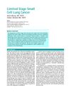 Limited stage small cell lung cancer