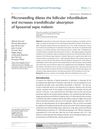 Microneedling dilates the follicular infundibulum and increases transfollicular absorption of liposomal sepia melanin