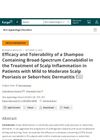 Efficacy and Tolerability of a Shampoo Containing Broad-Spectrum Cannabidiol in the Treatment of Scalp Inflammation in Patients with Mild to Moderate Scalp Psoriasis or Seborrheic Dermatitis