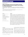 Effect of flutamide and two novel synthetic steroids on GABA, glutamine and some oxidative stress markers in rat brain and prostate