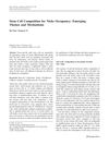Stem Cell Competition for Niche Occupancy: Emerging Themes and Mechanisms