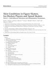 Skin Conditions in Figure Skaters, Ice-Hockey Players, and Speed Skaters