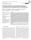 MiR-218-5p Regulates Skin and Hair Follicle Development Through Wnt/β-Catenin Signaling Pathway by Targeting SFRP2
