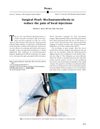 Surgical Pearl: Mechanoanesthesia to reduce the pain of local injections