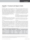 Hepatitis C Treatment and Alopecia Totalis