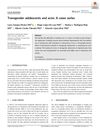 Transgender adolescents and acne: A cases series