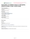 Association of oxidative stress in mild patchy alopecia areata: a case- control study