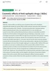 Cosmetic effects of Anti-epileptic drugs ( AEDs)