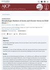 Morphologic Markers of Acute and Chronic Stress in Child Abuse