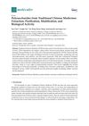 Polysaccharides from Traditional Chinese Medicines: Extraction, Purification, Modification, and Biological Activity