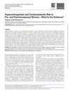 Hyperandrogenism and Cardiometabolic Risk in Pre- and Postmenopausal Women: What Is the Evidence?