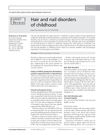 Hair and nail disorders of childhood