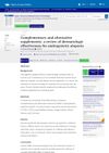 Complementary and alternative supplements: a review of dermatologic effectiveness for androgenetic alopecia