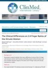 The Clinical Differences on 2:4 Finger Ratios of the Hirsute Women