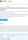 Cutaneous and Oral Mucosal Lesions in Cri-du-chat Syndrome
