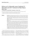 Efficacy of 5% Minoxidil Versus Combined 5% Minoxidil and 0.01% Tretinoin for Male Pattern Hair Loss