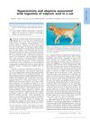 Hyperactivity and alopecia associated with ingestion of valproic acid in a cat