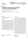 The Role of Hair Restoration Surgery in Primary Cicatricial Alopecia