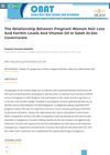 The Relationship Between Pregnant Women Hair Loss And Ferritin Levels And Vitamin D3 In Salah Al-Din Governorate