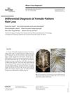 Differential Diagnosis of Female-Pattern Hair Loss