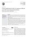 Clinicopathological study of cutaneous adnexal cyst with some unusual presentation