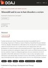 Minoxidil and its use in hair disorders: a review