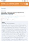 A Case of Recurrent Painless Thyroiditis and Discussion of Management