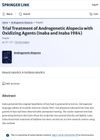 Trial Treatment of Androgenetic Alopecia with Oxidizing Agents