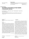 The Effects of Smoking on Hair Health: A Systematic Review