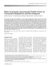 Roles of <i>jumonji</i> and <i>jumonji</i> family genes in chromatin regulation and development