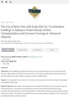 The Use of Body Hair with Scalp Hair for “Combination Grafting” to Enhance Visual Density of Hair Transplantation and Increase Coverage in Advanced Alopecia