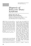 Diagnosis of Polycystic Ovary Syndrome