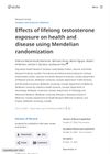 Author response: Effects of lifelong testosterone exposure on health and disease using Mendelian randomization