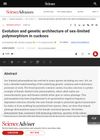 Evolution And Genetic Architecture Of Sex-Limited Polymorphism In Cuckoos