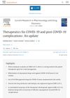 Therapeutics for COVID-19 and post COVID-19 complications: An update
