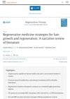 Regenerative medicine strategies for hair growth and regeneration: A narrative review of literature