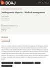 Androgenetic alopecia – Medical management
