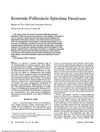 Keratosis Follicularis Spinulosa Decalvans