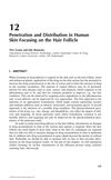 Penetration and Distribution in Human Skin Focusing on the Hair Follicle