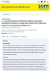 Association Between Stress-Related Hormone Levels in Hair and Subjective Mental Health in Japanese Workers