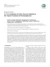 <i>In Vivo</i>Evaluation of<i>Galla chinensis</i>Solution in the Topical Treatment of Dermatophytosis