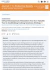 SAT338 Desmopressin Stimulation Test As A Valuable Tool In Establishing Cushing Syndrome Etiology