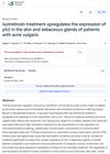 Isotretinoin treatment upregulates the expression of p53 in the skin and sebaceous glands of patients with acne vulgaris