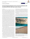 Crescent‐shaped incisional cuts: An unusual complication with Q‐switched Nd:YAG 1064 laser tattoo removal