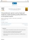 Chrysanthemum species used as food and medicine: Understanding quality differences on the global market